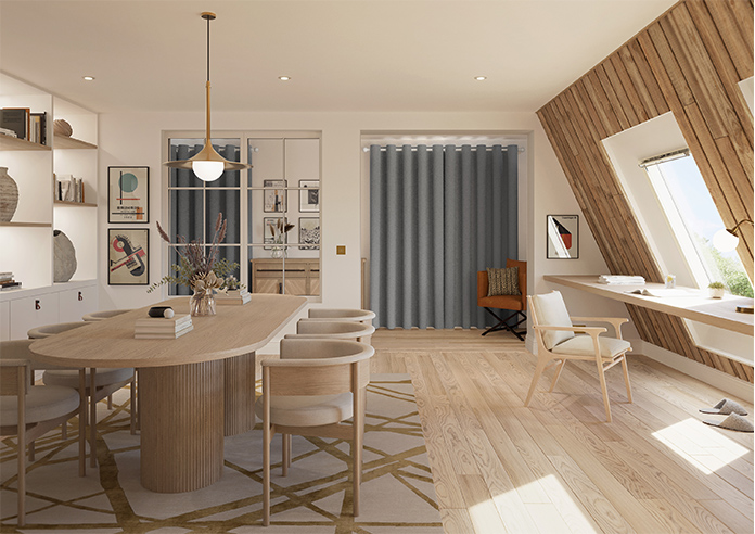 Lyra, Victoria Grey - Made to Measure Curtains - Image 15